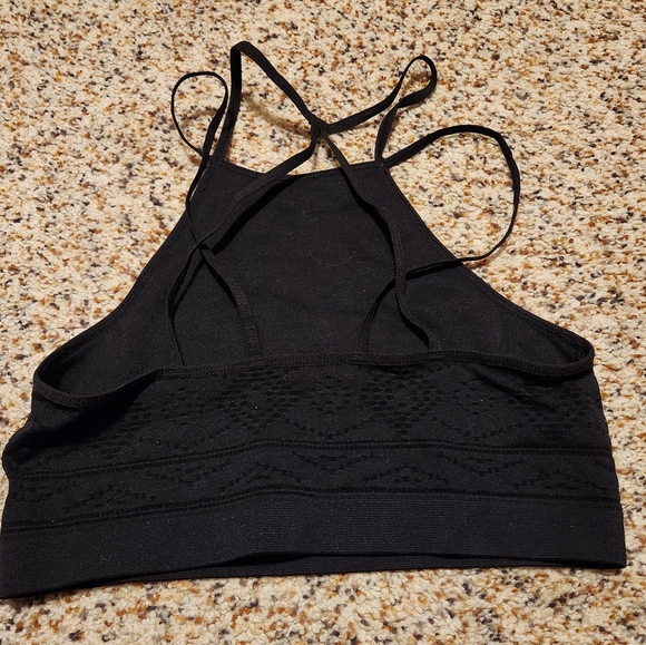 NEW VS PINK BLACK BRALETTE -Small - Picture 2 of 3